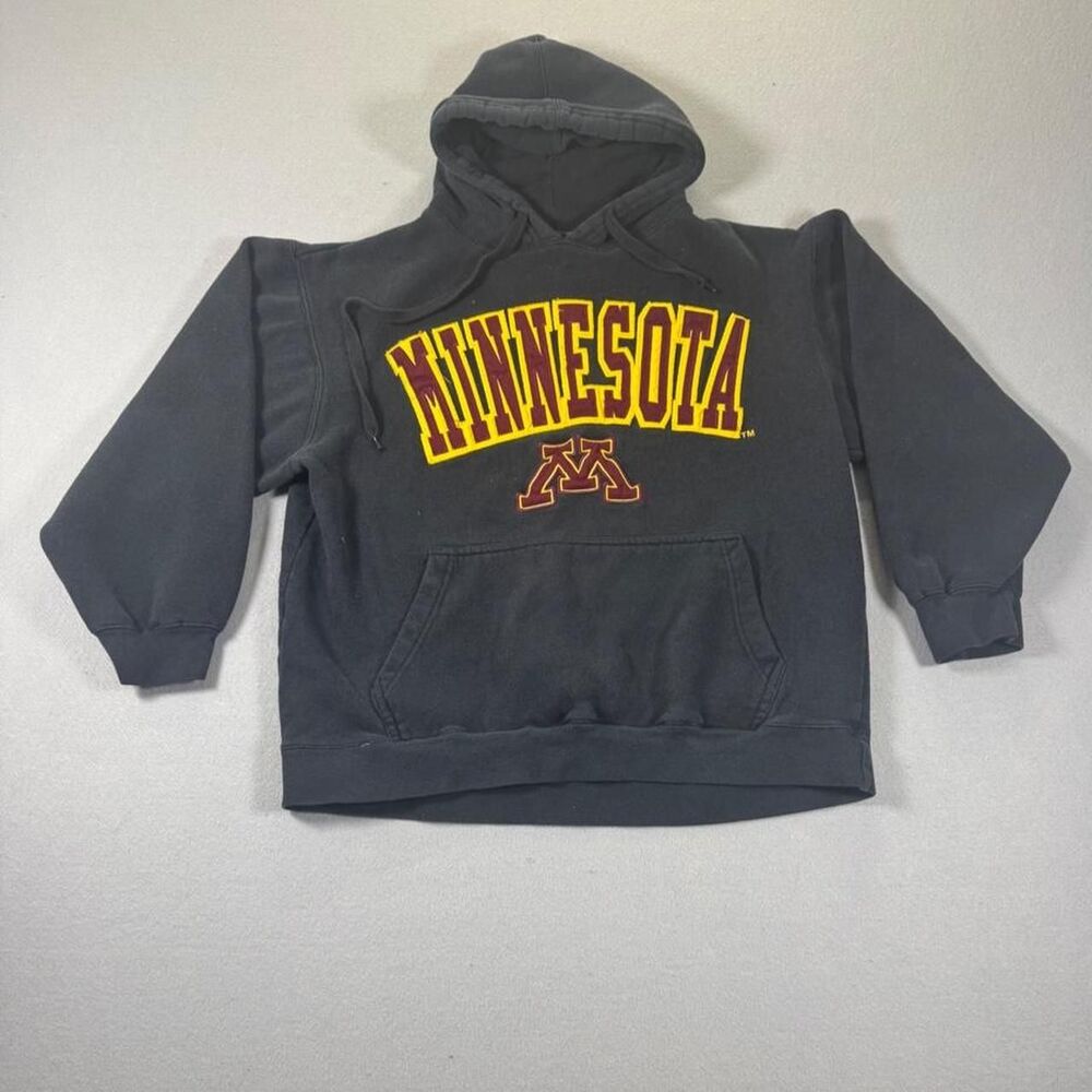 Unbranded Men's Black and Grey Hoodie